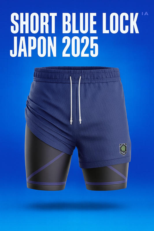 🔵 Short Équipe Japon - Blue Lock