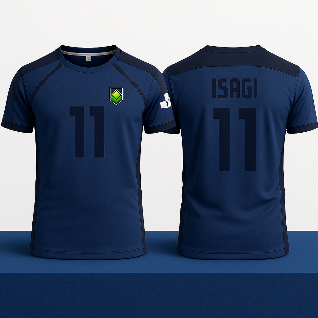 🔵 Maillot Équipe Japon – Blue Lock