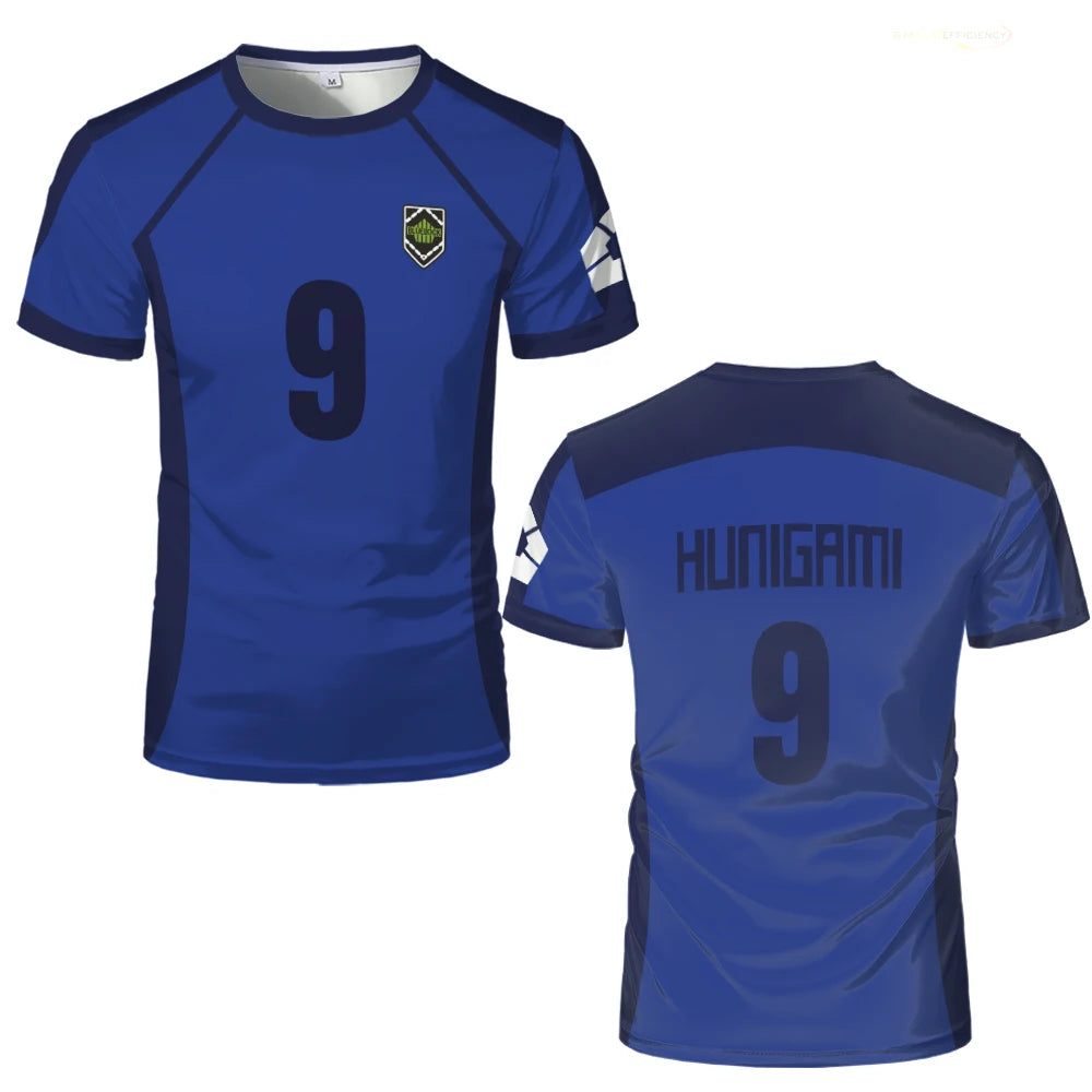 🔵 Maillot Équipe Japon – Blue Lock
